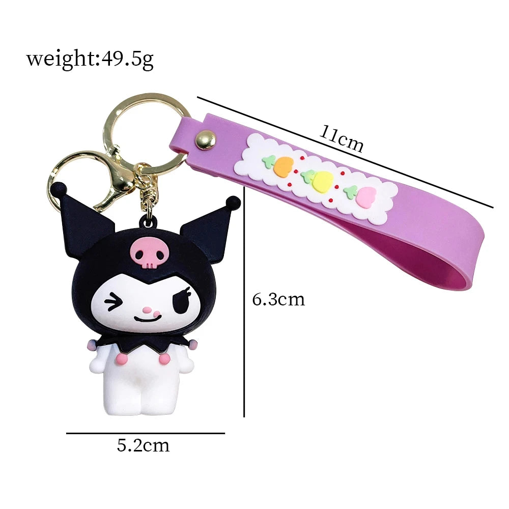 Kuromi Keychain